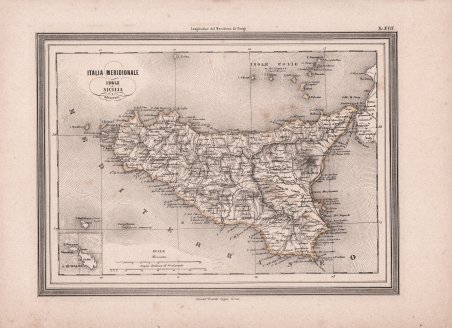 Italia Meridionale isole di Sicilia e adiacenti