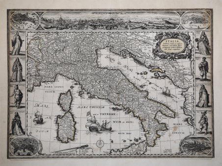 Italiae, Sardiniae, Corsicae et confinium Regionum nova Tabula effigies paecipuarum … | Immagine Gallery 2