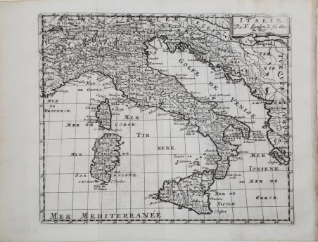 Italie Par N. Sanson le fils Geo: du Roy