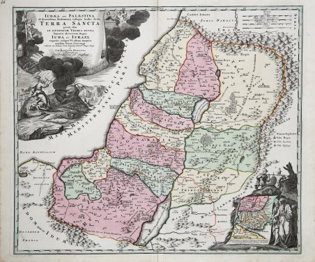 Iudaea seu Palaestina…hodie dicta Terra Sancta prout olim in duodecim …