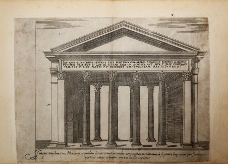 Iunonis Templum sive Mercurij ut quidam scripserunt, incendio consumptum, et …