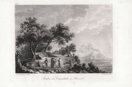 Jardin des Camaldules, à Pouzzol