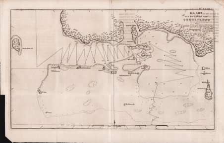 Kaart van de haven van Tongataboo