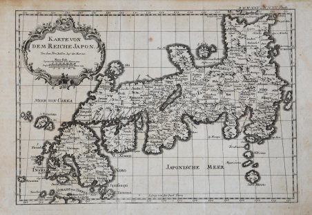 Karte von dem Reiche Japon