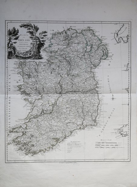 Karte von Ireland