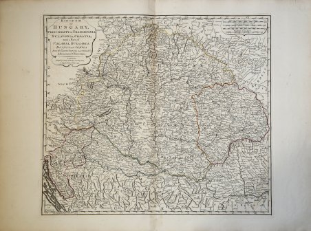 Kingdom of Hungary, Principality of Transilvania, Sclavonia, Croatia, with a …