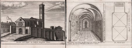 Kirchen und Kloster der heiligen Iungfrau Clara & Innerliches aussehen …