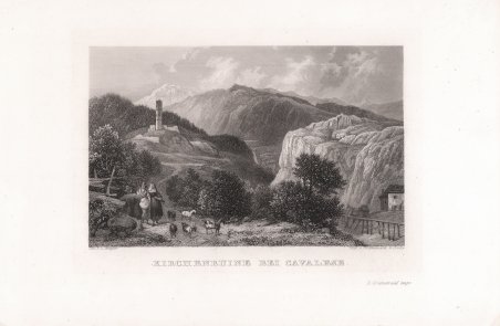 Kirchenruine Bei Cavalese