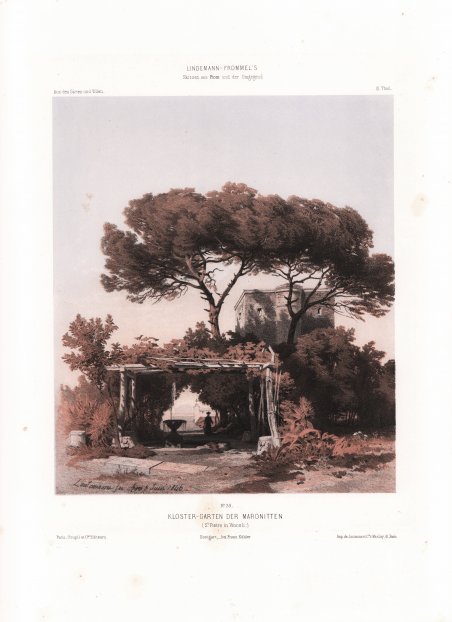 Kloster-Garten der Maronitten (St. Pietro in Vincoli)