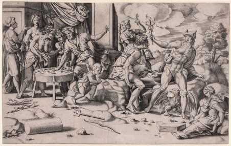 L'allegoria di invidia e discordia si risolve come distruzione dell'umanità