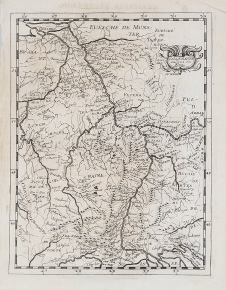 L' Allemaigne Audeca du Rhin