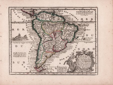 L'Amerique Meridionale qui fa l'autre Partie des Indes Occidentales