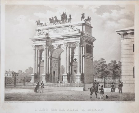 L'Arc de la Paix à Milan