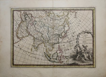 L'Asia secondo le ultime osservazioni divisa ne' suoi stai principali