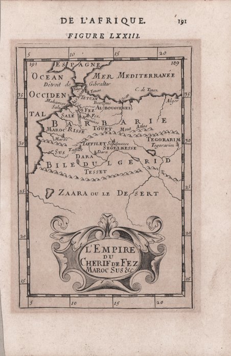 L'Empire du Cherif de Fez Maroc Sus & C