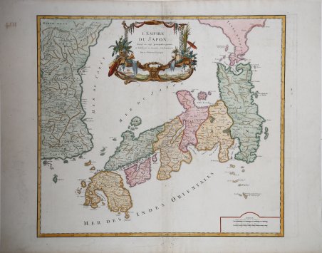 L'Empire du Japon , divisÃ© en sept principales et subdivisÃ© …