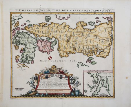 L'Empire du Japon, tiré des cartes des Japonnois