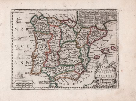 L'Espagne nommée Par les Anciens Grecs Iberia ou Hesperia