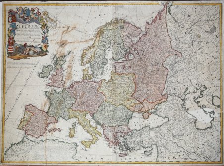 L' Europe Divisee En Tous Ses Royaumes Et Subdivisee En …