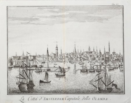 La Città d'Amsterdam Capitale della Olanda