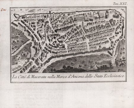 La Città di Macerata nella Marca d'Ancona dello Stato Ecclesiastico
