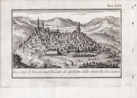 La CittÃ di Nocera nel Ducato di Spoletto dello Stato … | Immagine principale