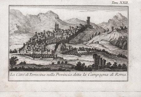 La Città di Terracina nella Provincia detta la Campagna di …