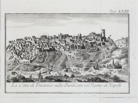 La Città di Tricarico nella Basilicata nel Regno di Napoli