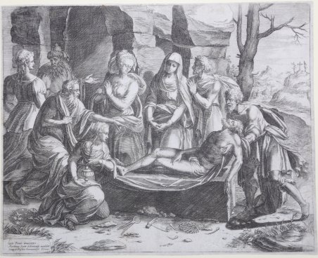 La Deposizione di Cristo nel sepolcro