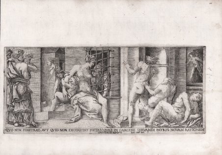 La figlia di Cimone sostiene il padre carcerato