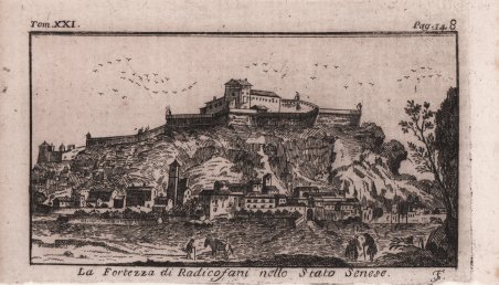 La Fortezza di Radicofani nello Stato Senese