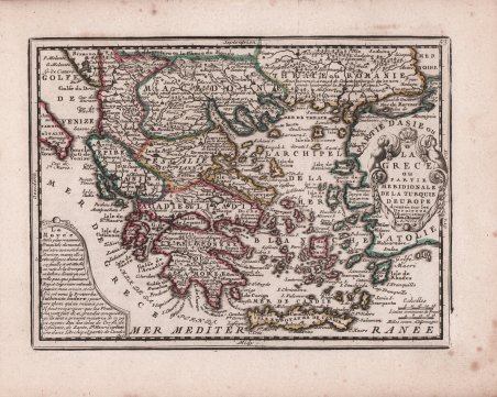 La Grece ou Partie Meridionale de la Turquie d'Europe