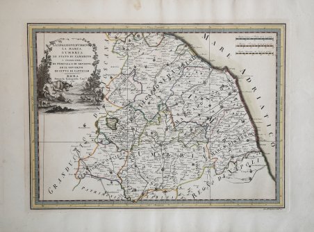 La Legazione d'Urbino la Marca l'Umbria lo Stato di Camerino …