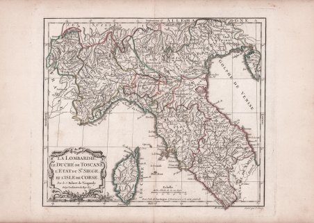 La Lombardie, le Duché de Toscane, l'Etat du St. Siege …
