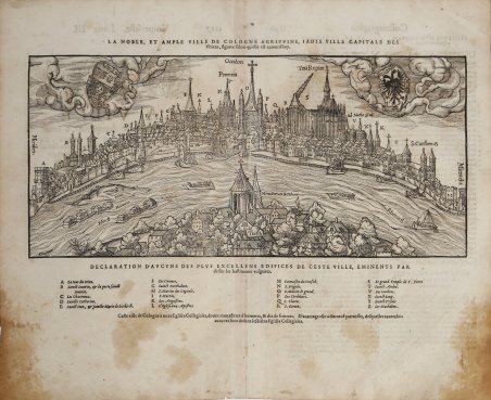 La Noble et ample Ville de Cologne Agrippine…