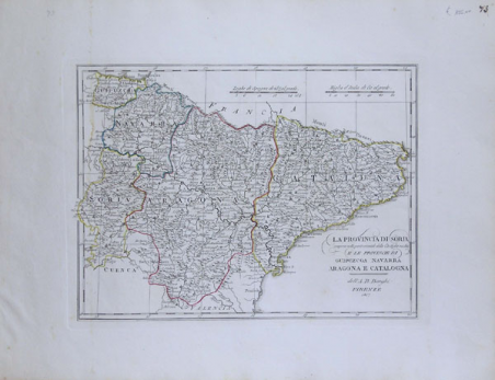 La Provincia di Soria e le Provincie di Guipuzcoa Navarra …