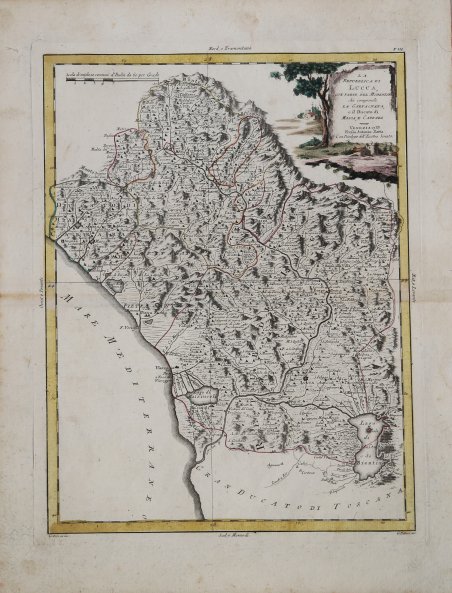 La Repubblica di Lucca con parte del Modenese che comprende …