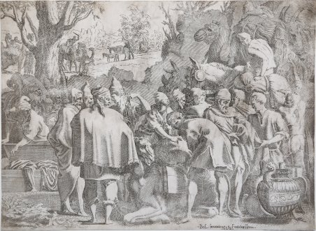 La ricerca tra i bagagli dei fratelli di Giuseppe