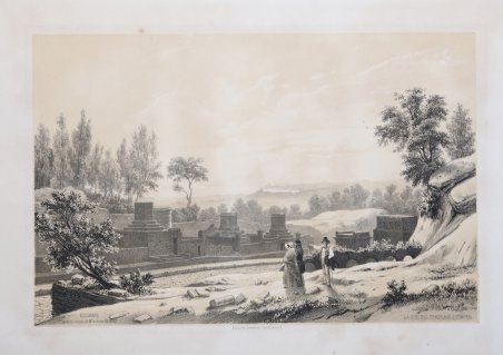 La rue des Tombeaux a Pompeia