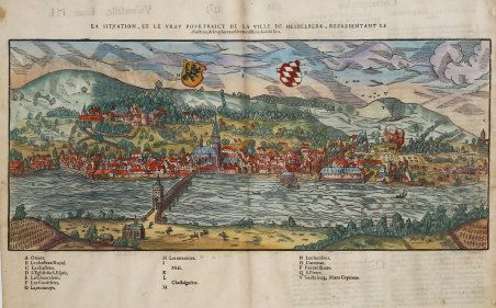 La situation et le vray pourtraict de la ville de …