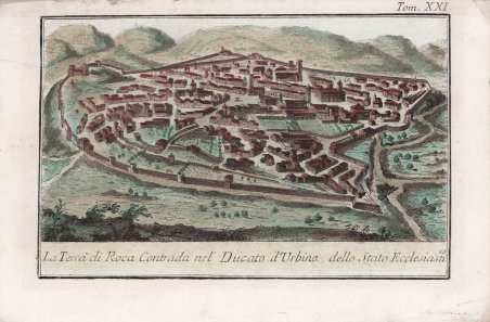 La Terra di Roca Contrada nel Ducato d'Urbino dello Stato … | Immagine Gallery 2
