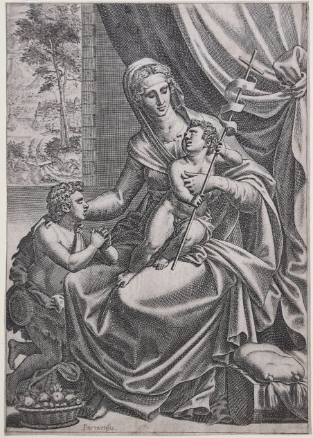 La Vergine, il Bambino e San Giovannino