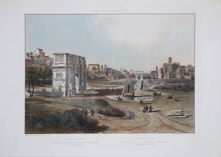 La Via Sacra, Arco di Costantino e Tempio di Venere … | Immagine Gallery 2