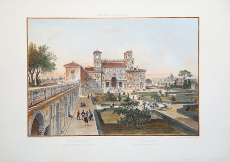 La Villa Médicis, Siège de l'Académie de France / La …