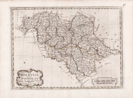 La Wolhynia e la Podolia Divisa ne' loro Palatinati