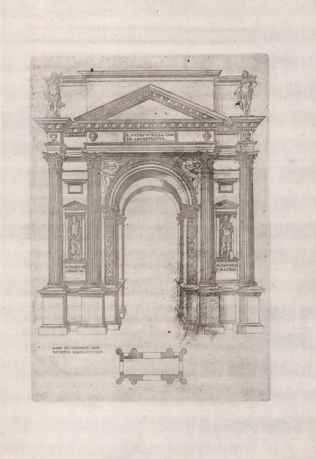 Larc de Veronne, Par Vitruve Larchitecteur (Arco dei Gavi)