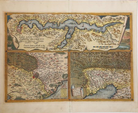 Larii Lacus vulgo Comensis & Territorii Romani descrip & Fori …