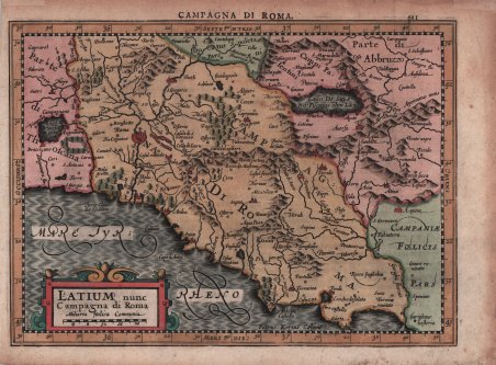 Latium, nunc Campagna di Roma