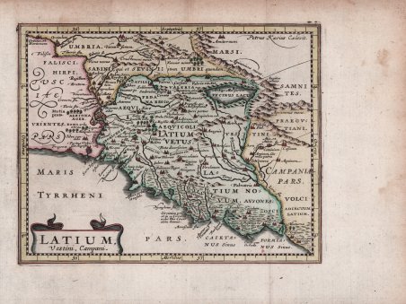 Latium, Vestini, Campani