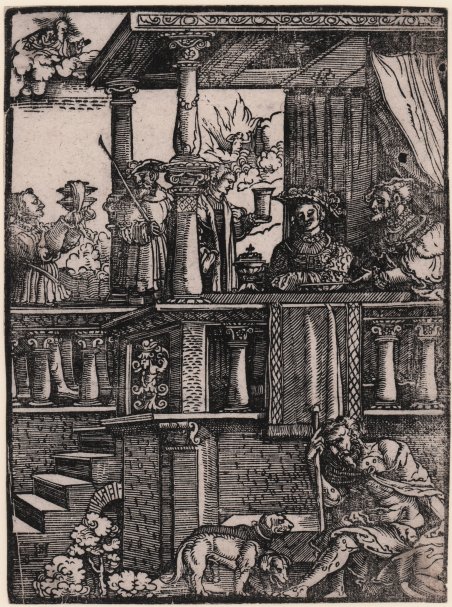 Lazzaro nella casa dell’uomo ricco